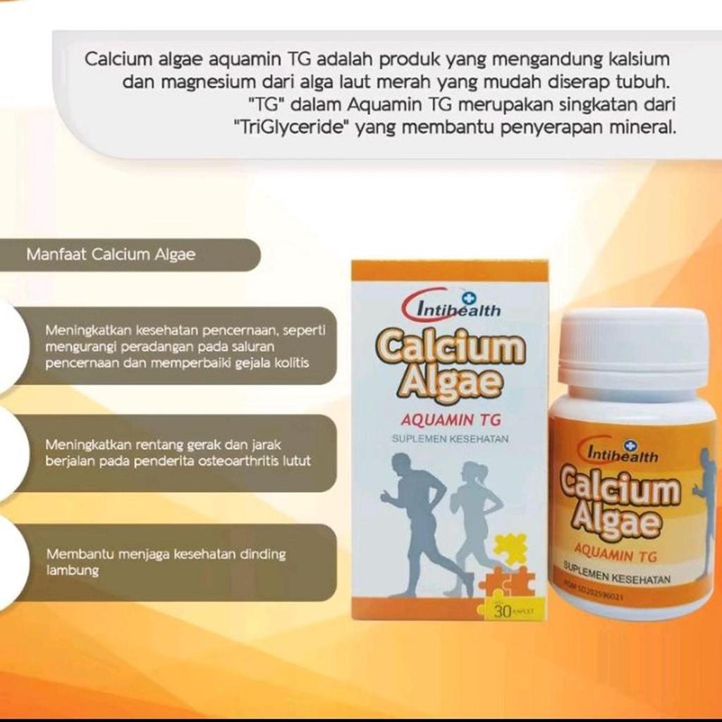 Intihealth Calcium Algae Magnesium Zinc Vitamin D 30tablet