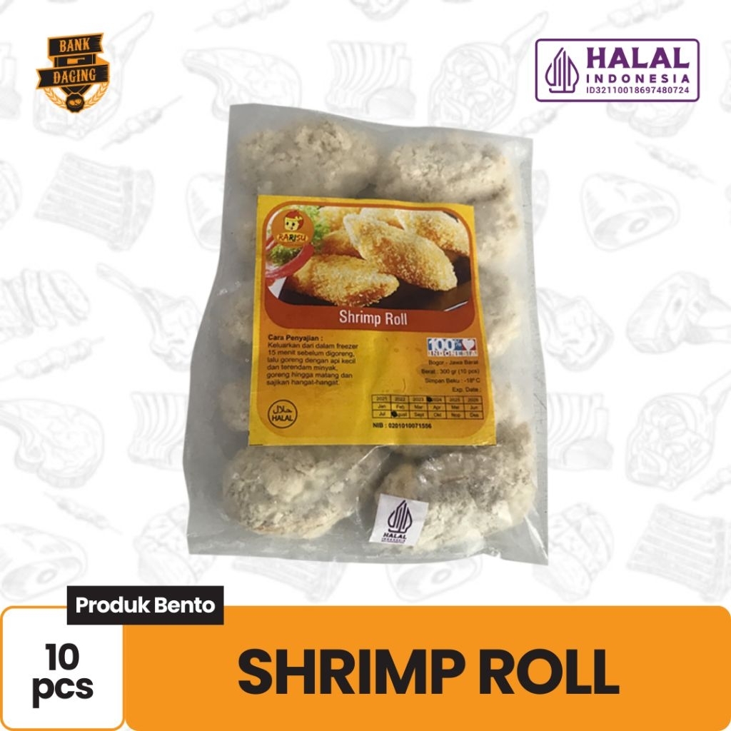 

SHRIMP ROLL ISI 10 - BANKDAGING