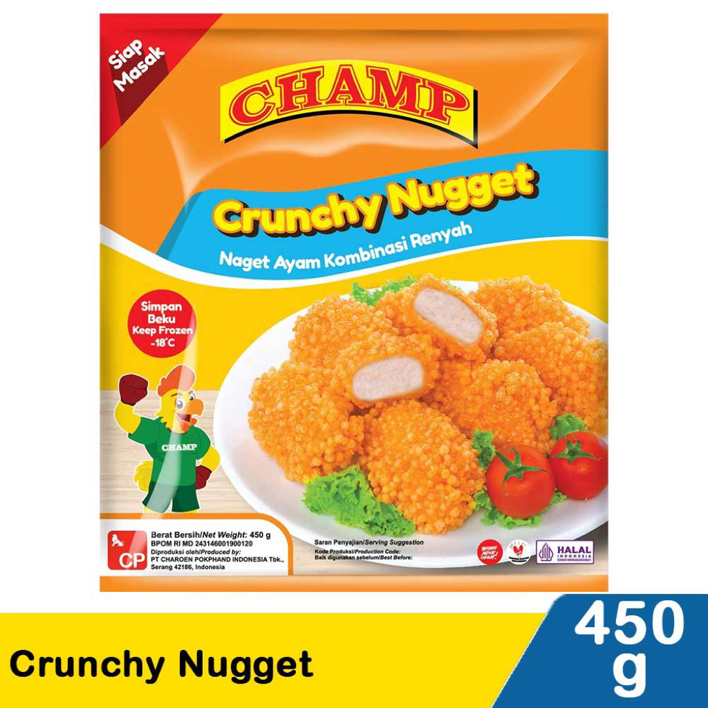 

Champ Crunchy Nugget 450Gr