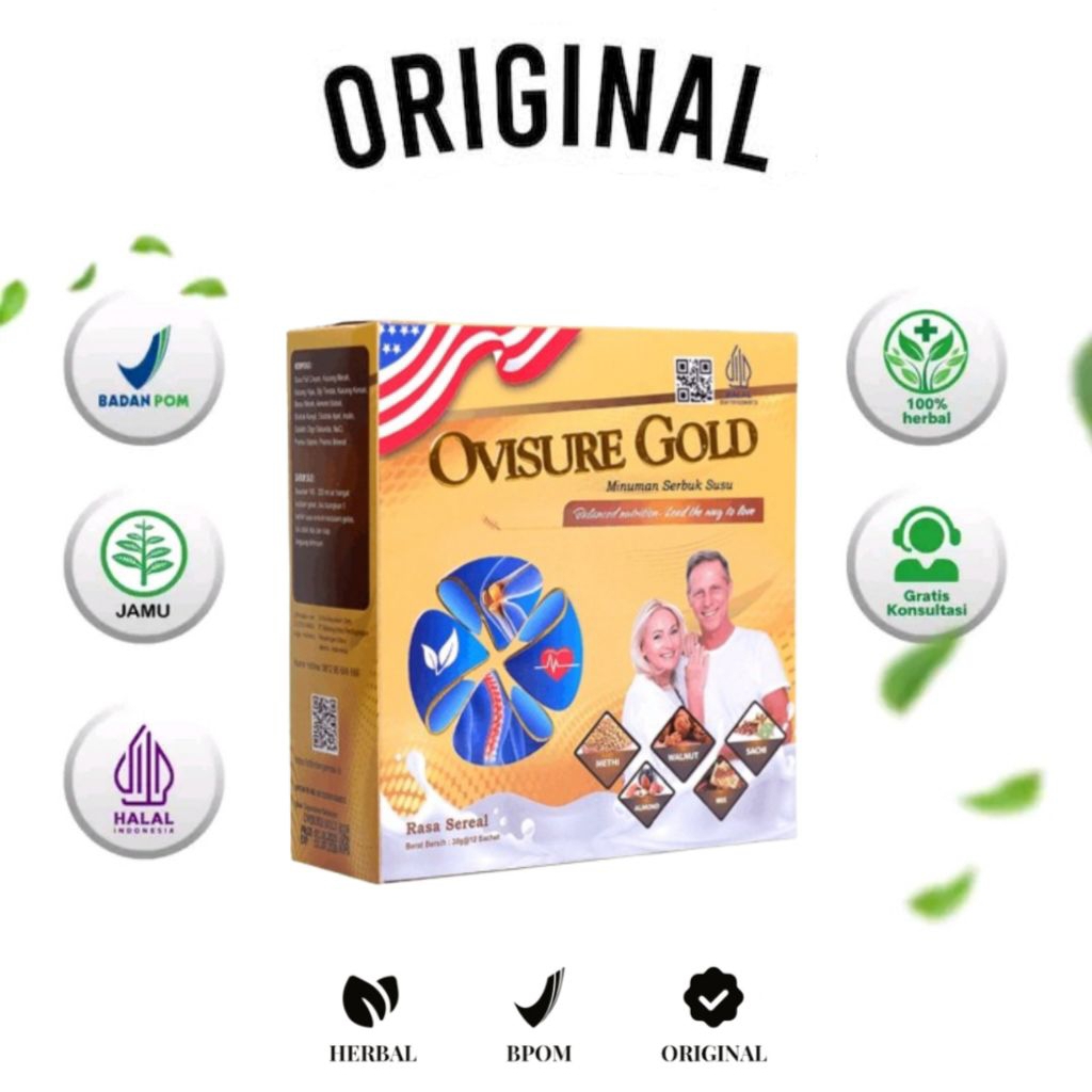 

TERLARIS OVISURE GOLD SUSU / OVISURE GOLD MILK / SUSU OVISURE NYERI SENDI DAN TULANG / SUSU TULANG