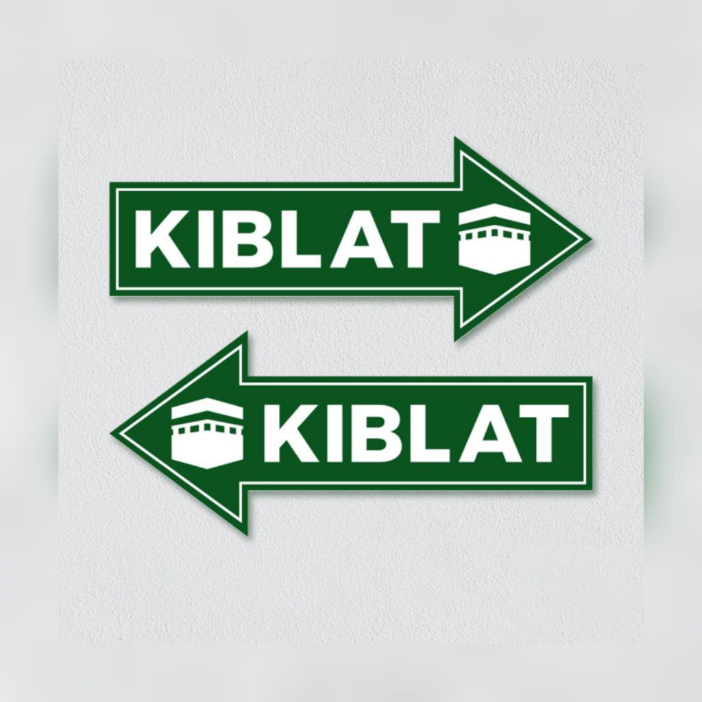 

STIKER ARAH KIBLAT ANTI AIR