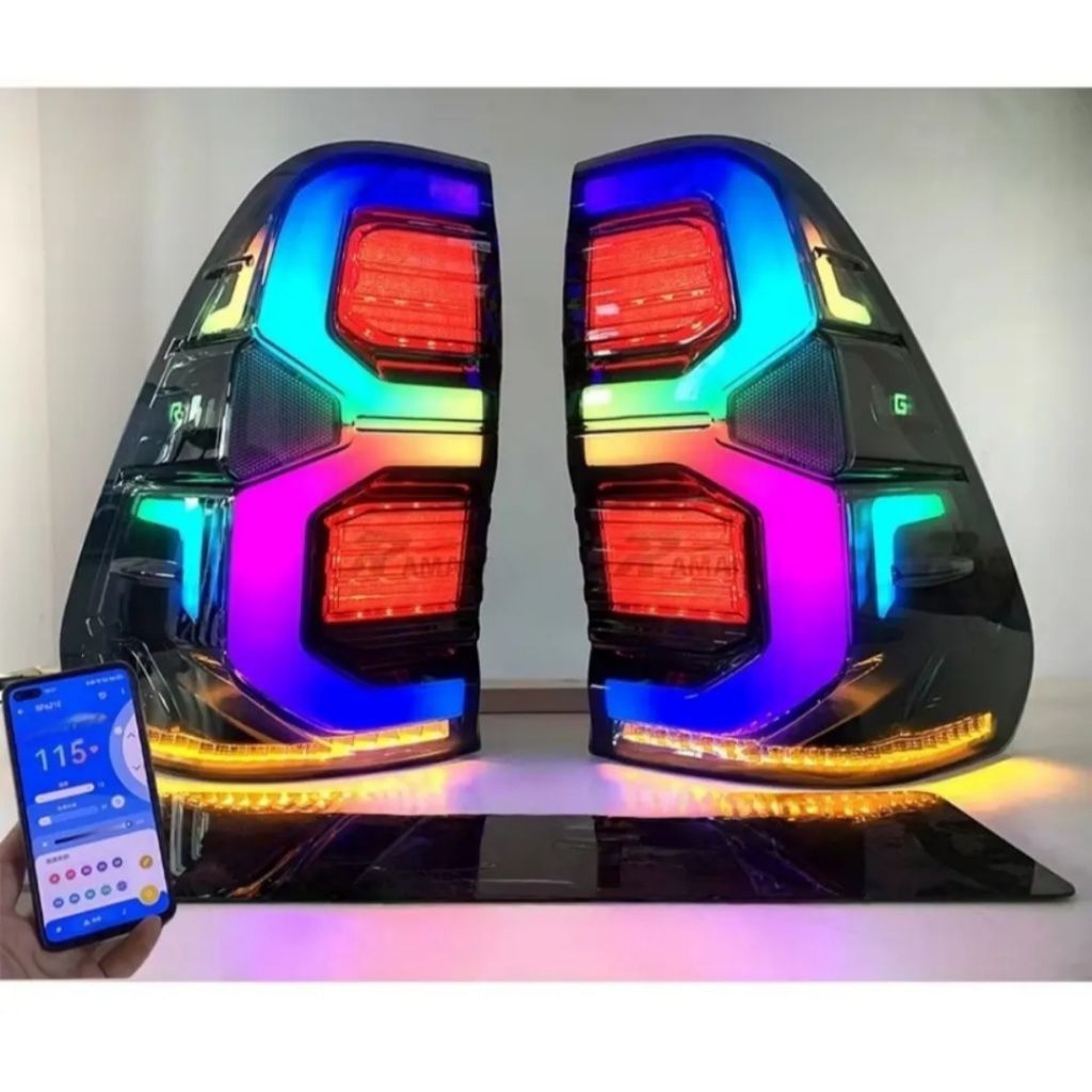 Stop Lamp Hilux Revo Rocco 2016 - 2025 - Stop Lamp Hilux Rocco - RGB Matrix