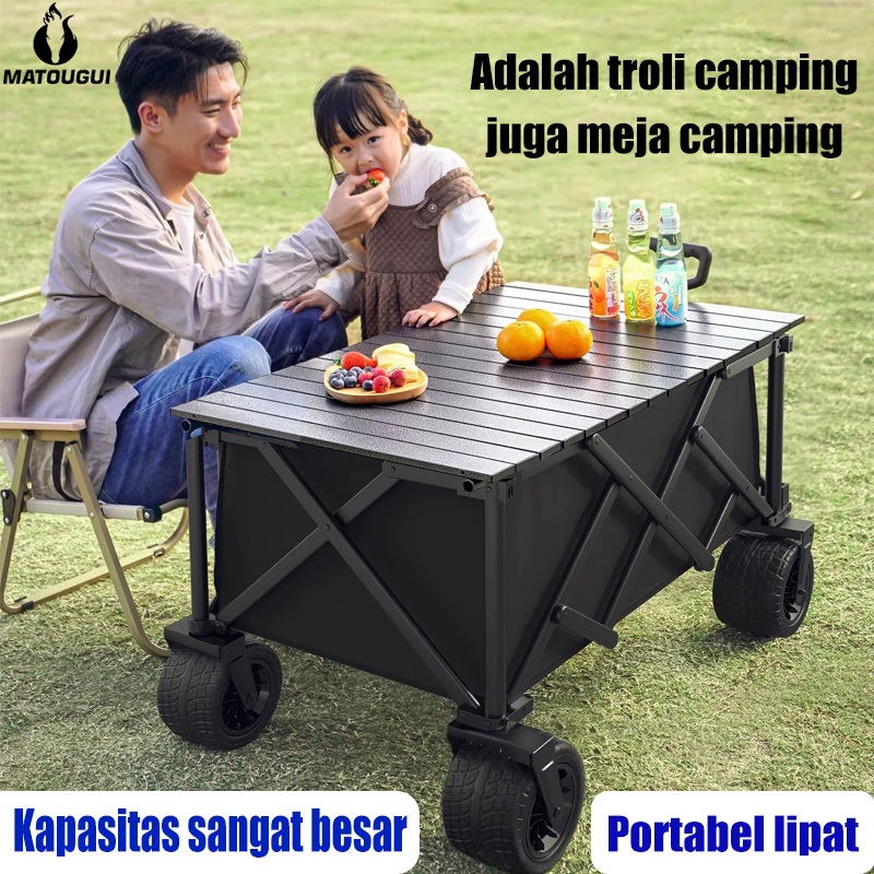 MTG-troli lipat portable/gerobak lipat portable jualan/gerobak troli/troli lipat/troli barang krisbo