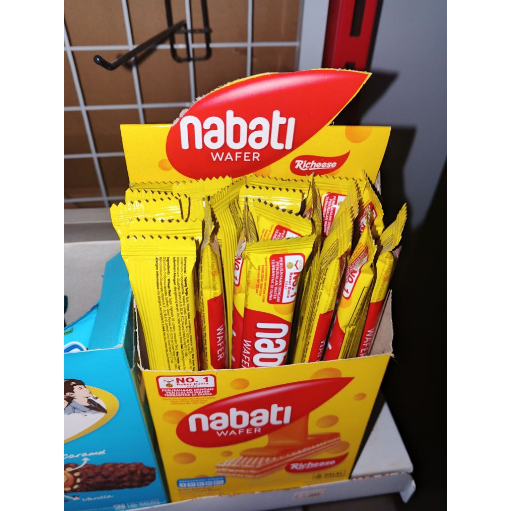 

Nabati Wafer Richeese Rasa Keju