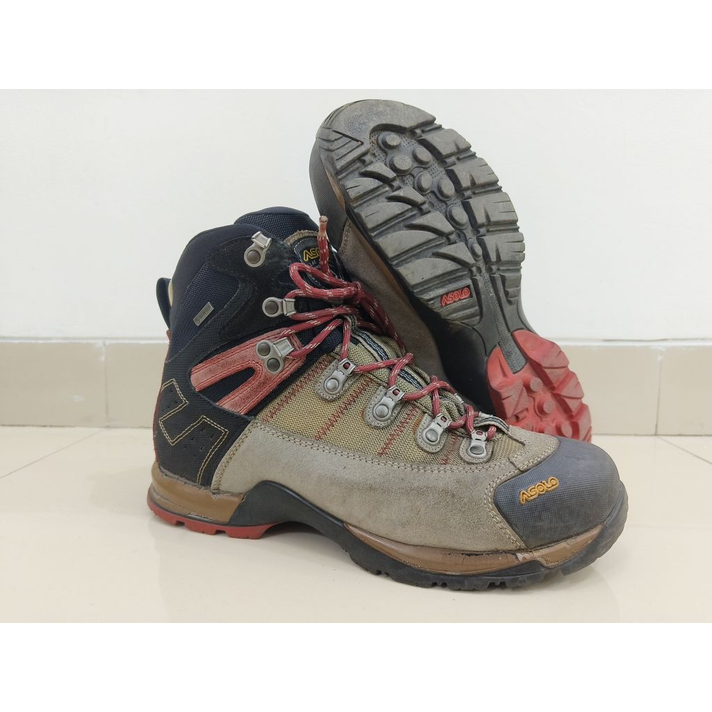 Sepatu Asolo Red Fugitive GTX Original Size 43-44