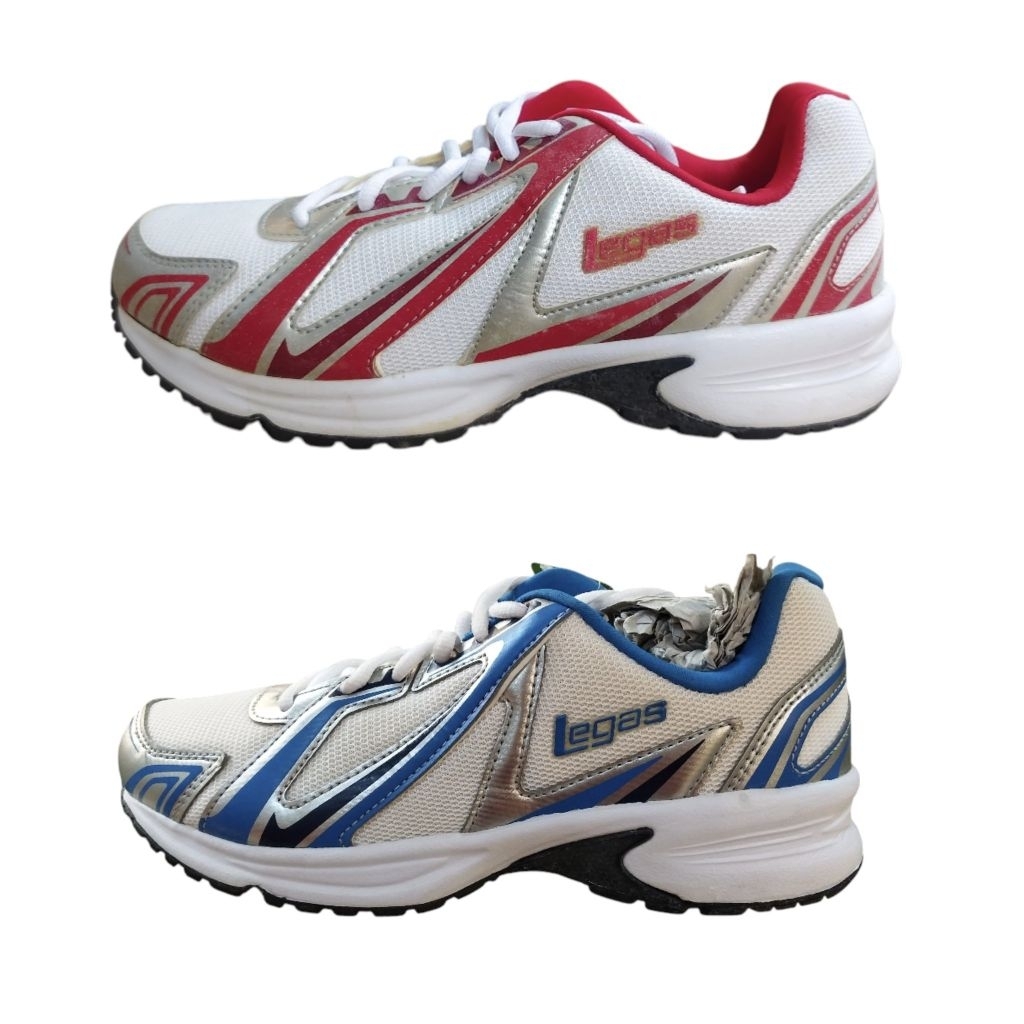 Sepatu League Legas Putih The Edge La M Running Shoes Cowo Pria Original Sale Stok Lama