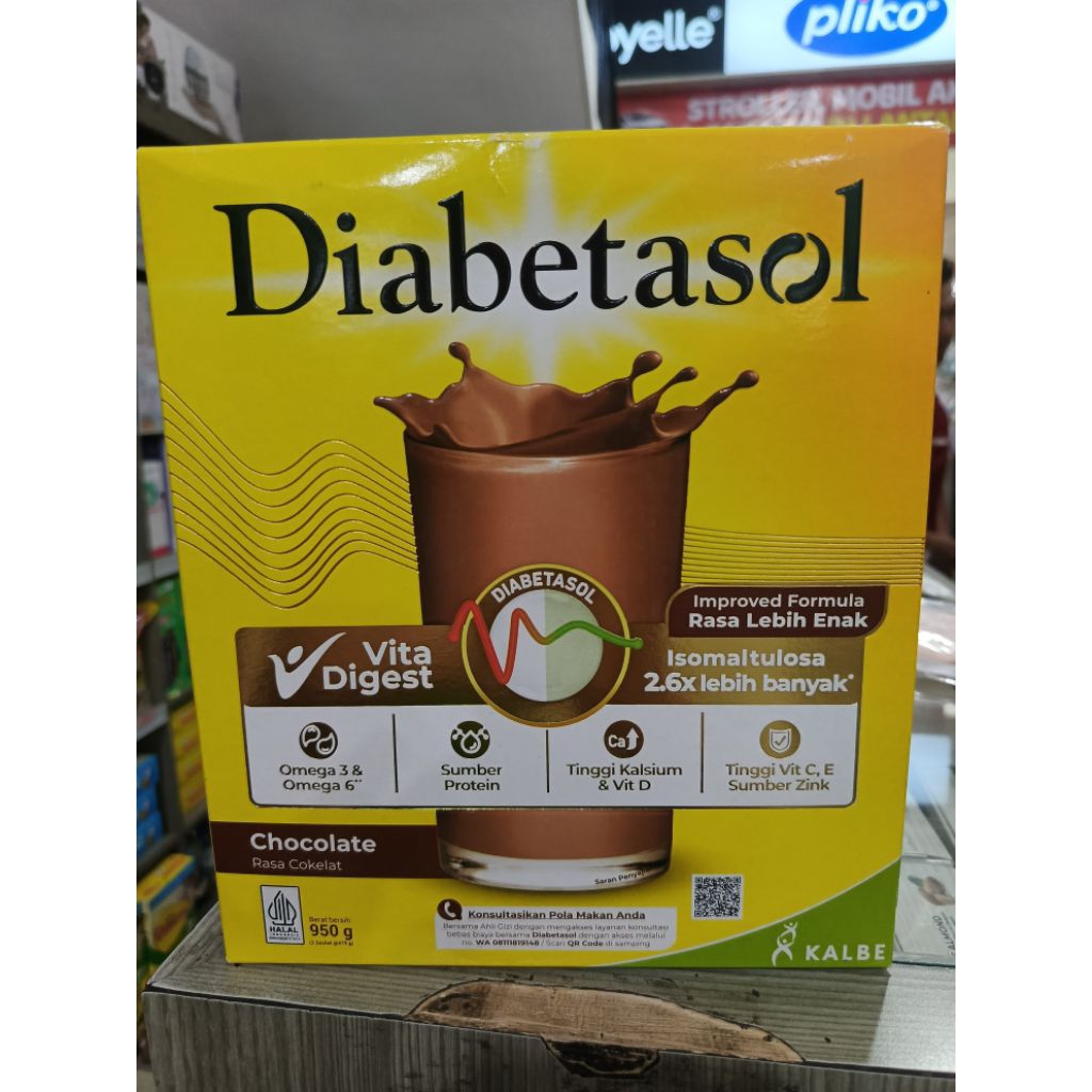 

Diabetasol 950g Vanila/Coklat