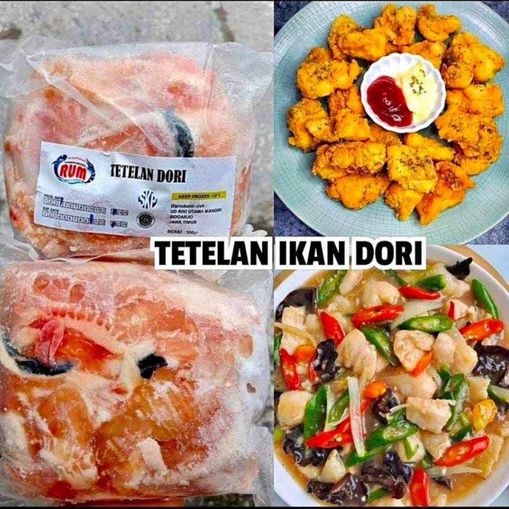 

Tetelan dori 500gr (tanpa duri)