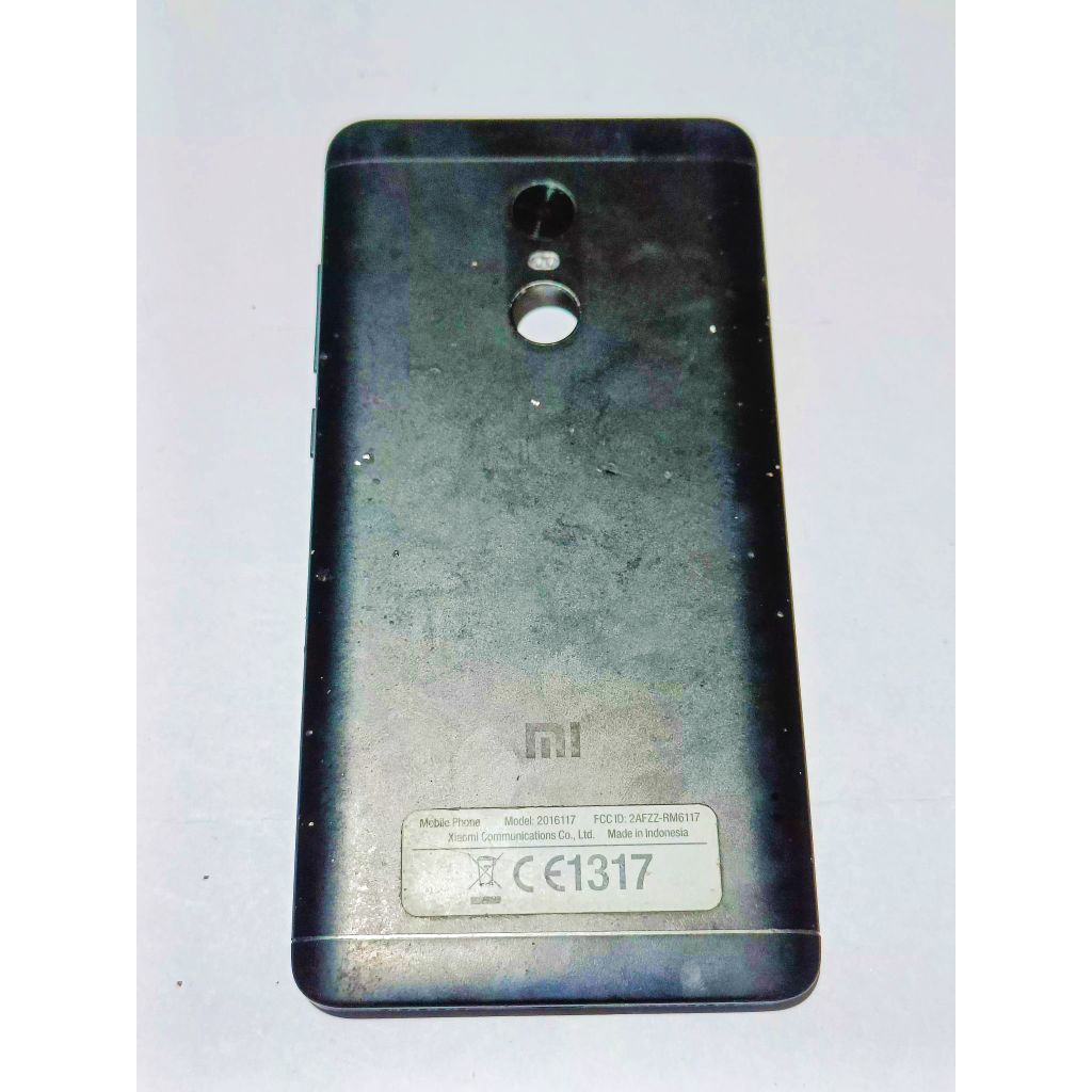 BACKDOOR TUTUP COVER CASING BELAKANG REDMI NOTE 4 ORIGINAL COPOTAN