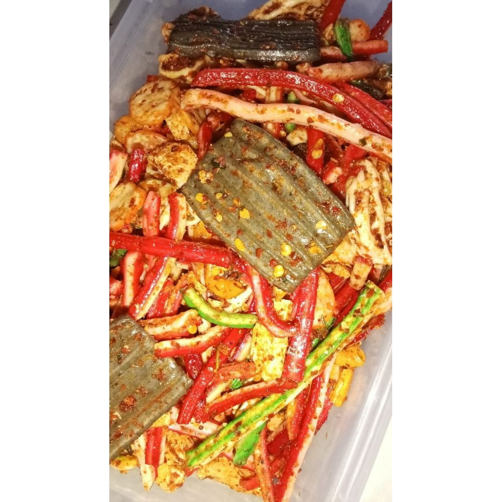 

Jajanan kekinian sebring mix khas garut