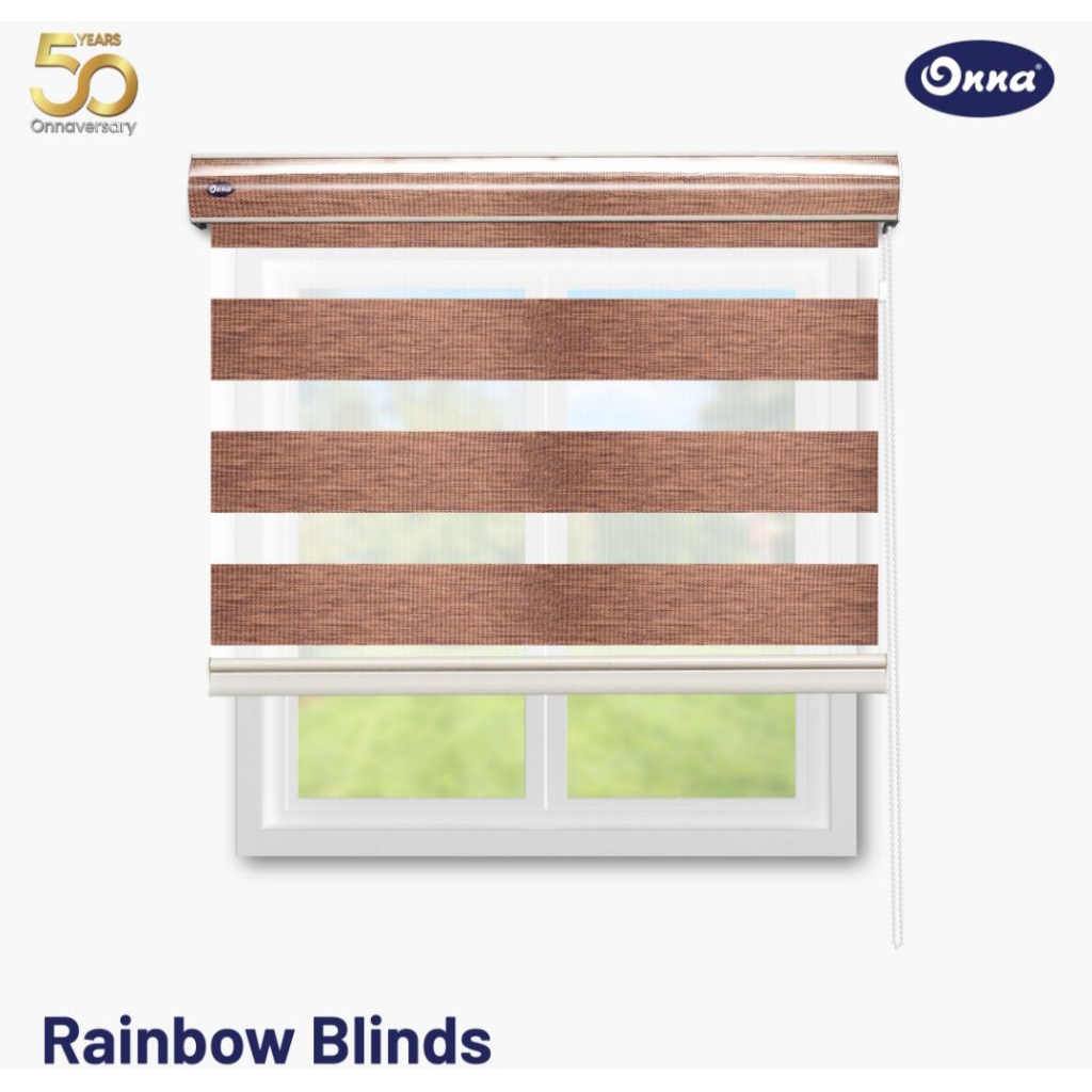 Rainbow Blinds Onna/ Tirai Penutup Jendela