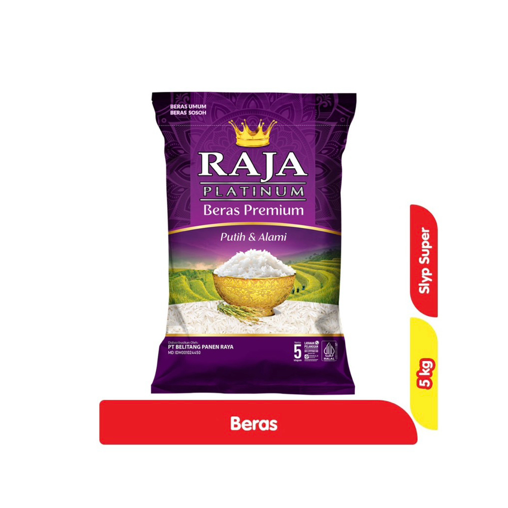 

Raja Platinum Beras Slyp Super 5 kg