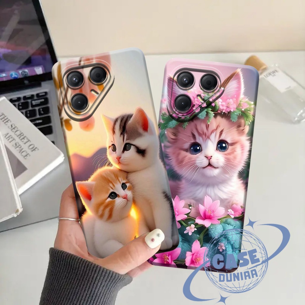 Case Kartun lucu Untuk semua type hp Tecno 7 Spark 10 Pro Spark 30C Spark GO 1 Pova 6 Pova Neo 3 ter