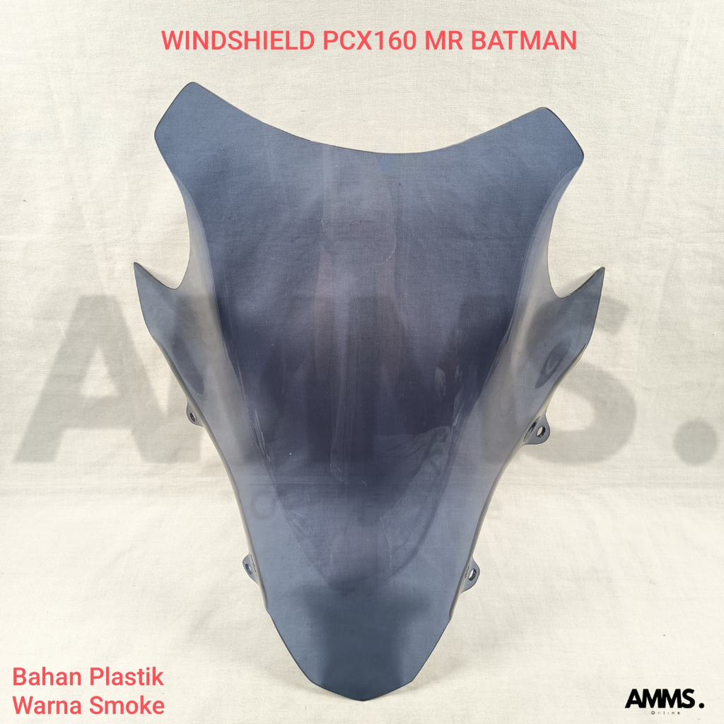 WINDSHIELD PCX160 MR BATMAN SMOKE