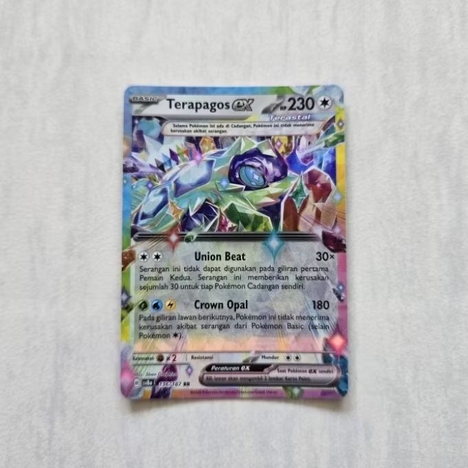 Terapagos ex RR sv8a 136/187 - Kartu Pokemon TCG Indonesia