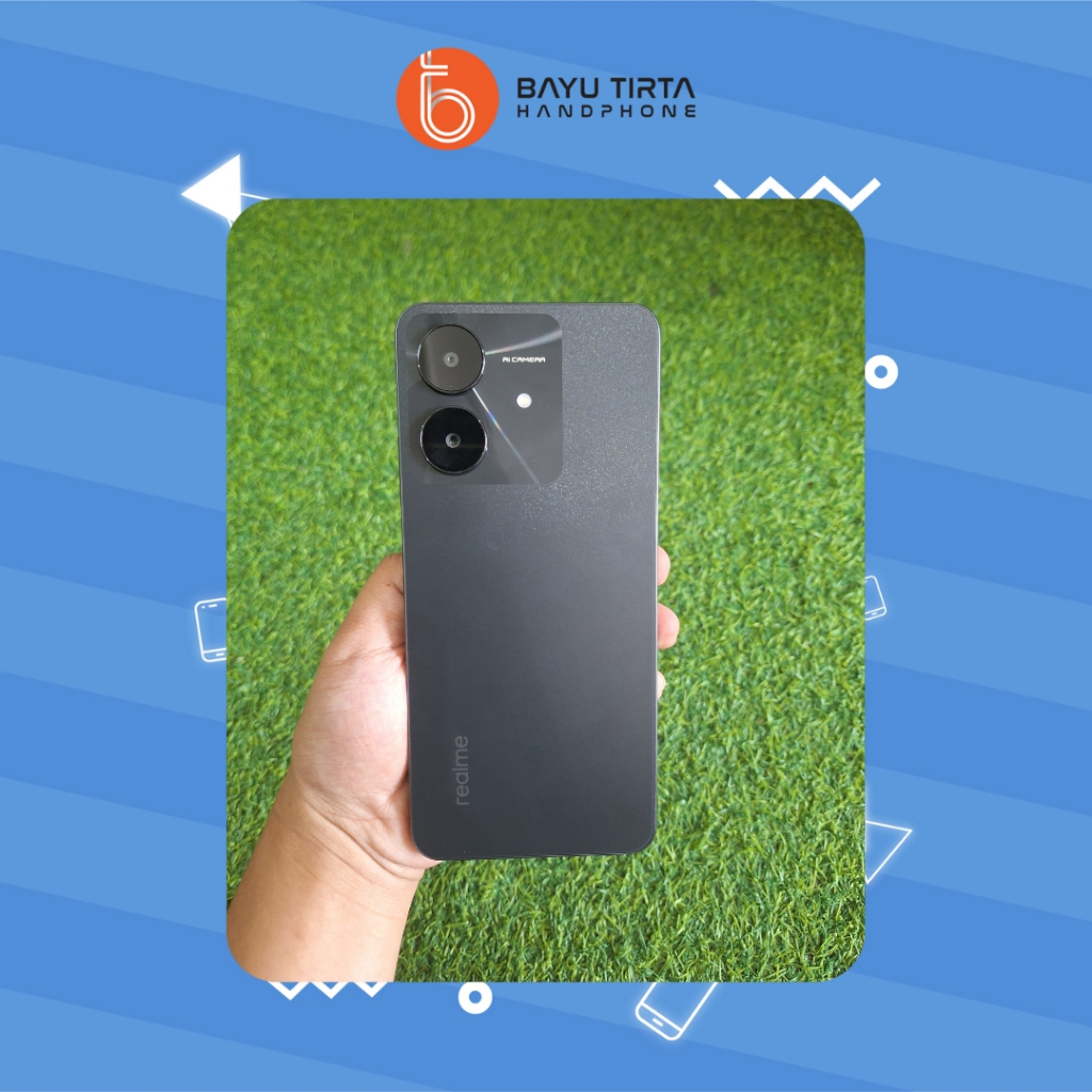 Realme Note 60x (4/64GB) | Marble Black | Second / Bekas