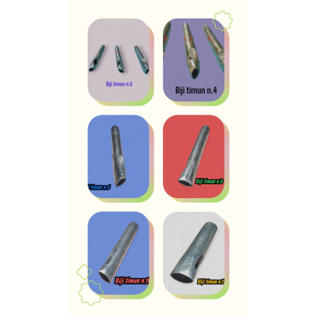 Plong pembolong Biji timun