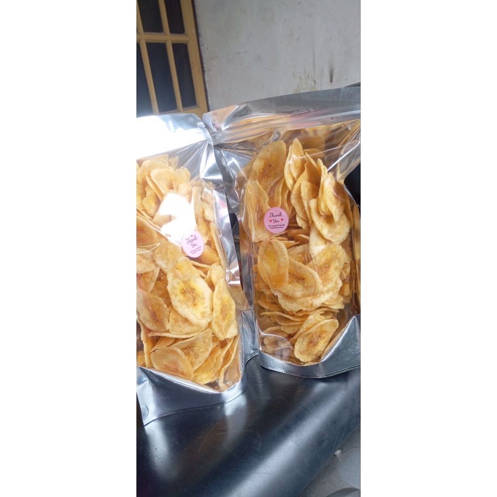 

kripik pisang asin gurih kemasan 250gr