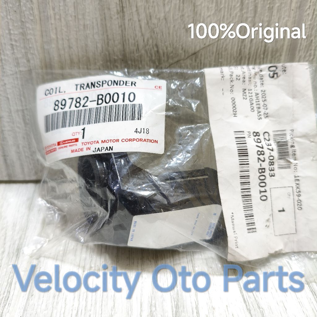 Coil Transponder Key Toyota Avanza Xenia F601 89782-B0010 Original