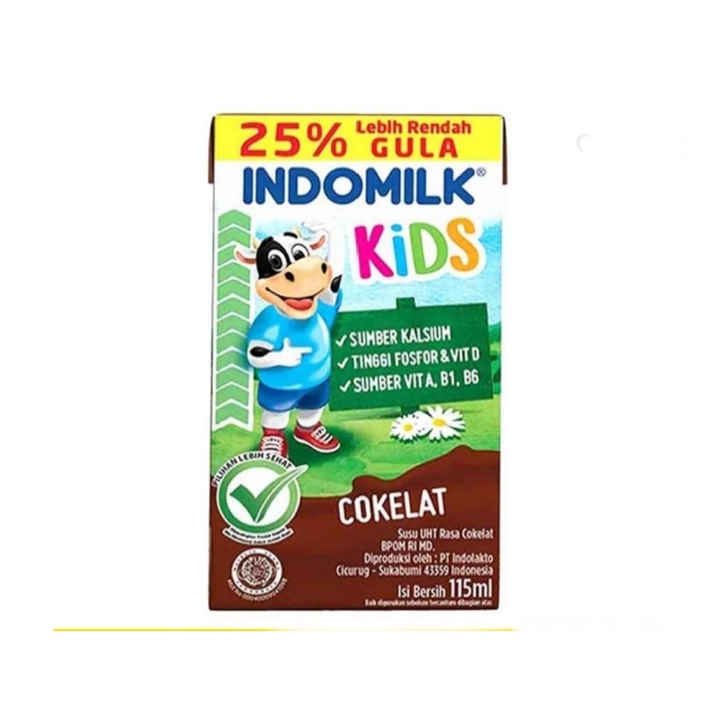 

(Misha) Indomilk Kids Susu Cair UHT 115ML