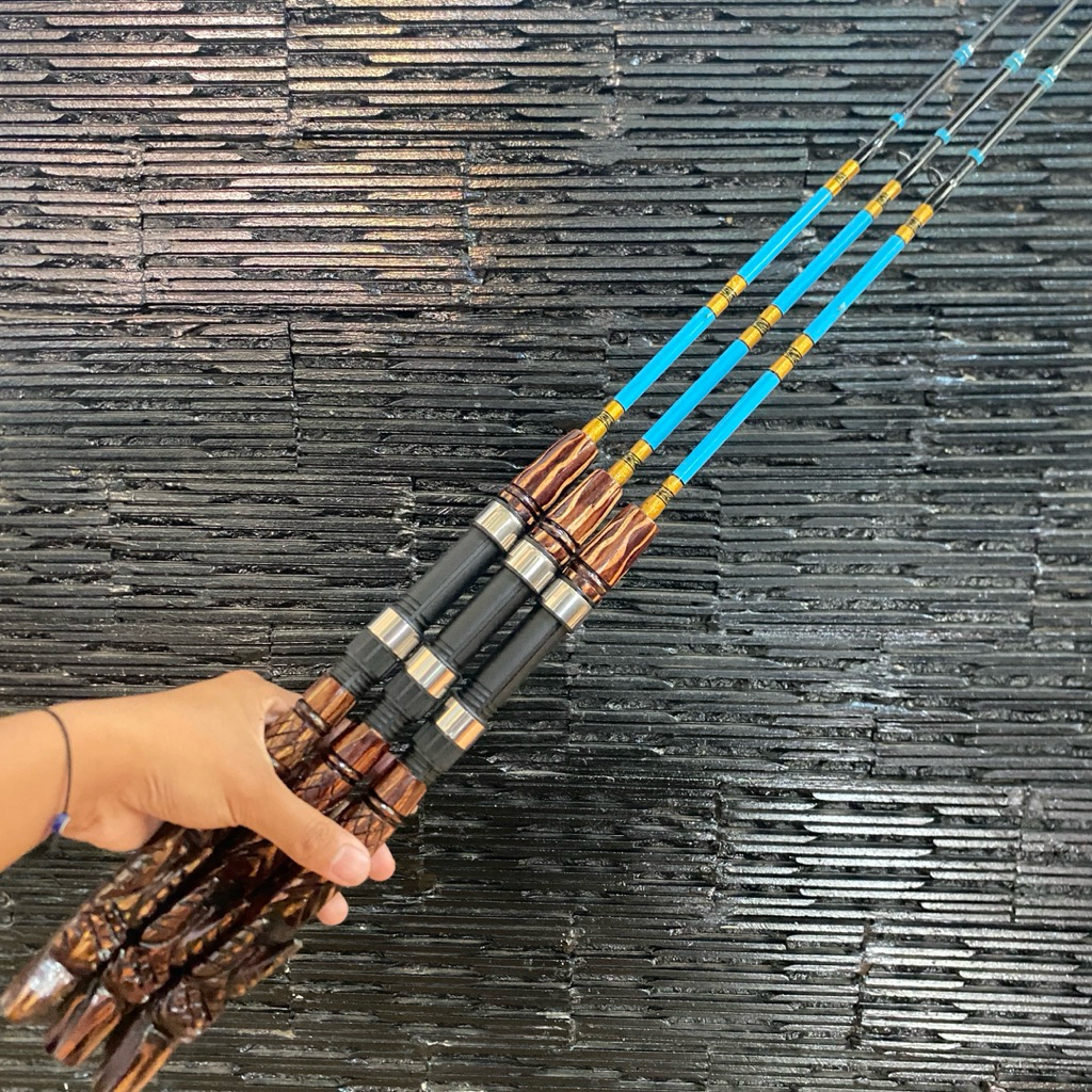 Joran udang galah set 3 naga