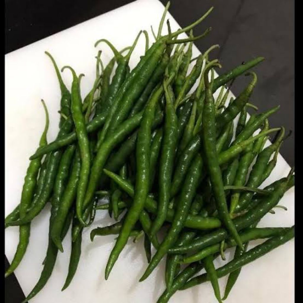 

Cabe Ijo Keriting Cabai Hijau Keriting 250 g