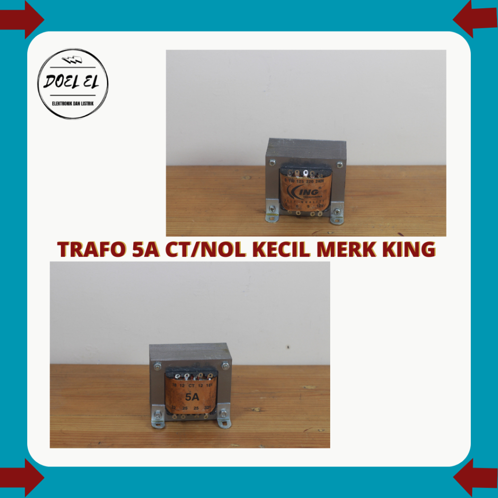 TRAVO TRAFO 5A KECIL NOL/CT KING MURNI 32V