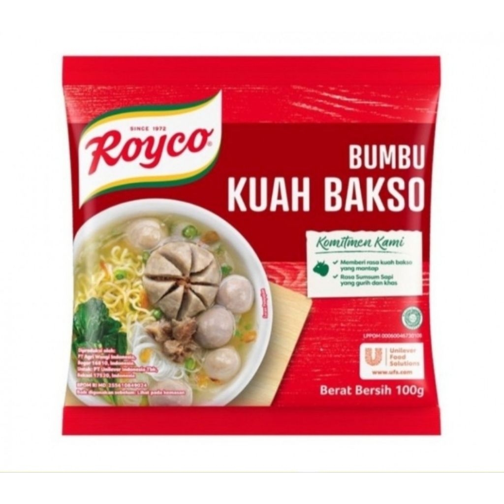 

Royco Bumbu Kuah Bakso, 100gr