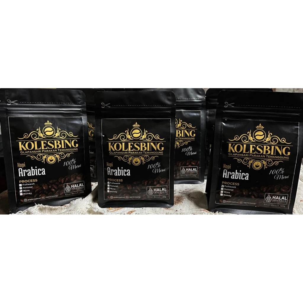 

KOPI WINE LERENG G. SUMBING 100% kopi asli