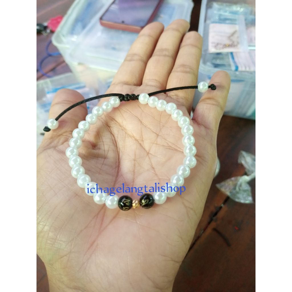 gelang mutiara Ceko Mrican 0, 1 gram semar nusantara