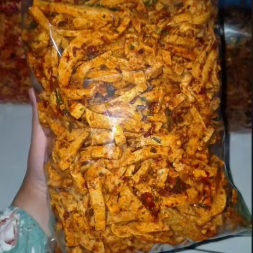 

Basreng Pedas Daun Jeruk 500 gram Renyah Dan Gurih