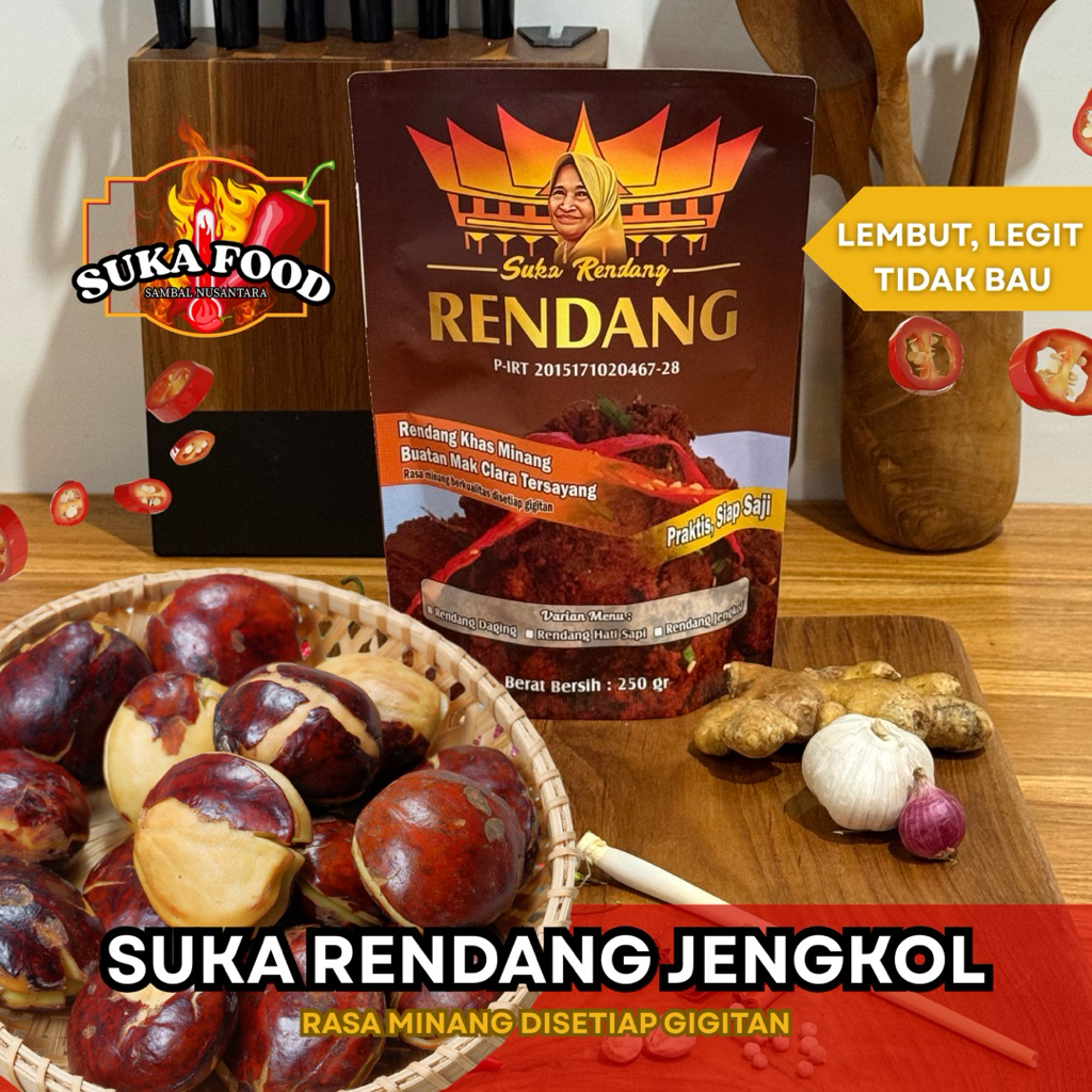 

SUKA RENDANG JENGKOL 250gr
