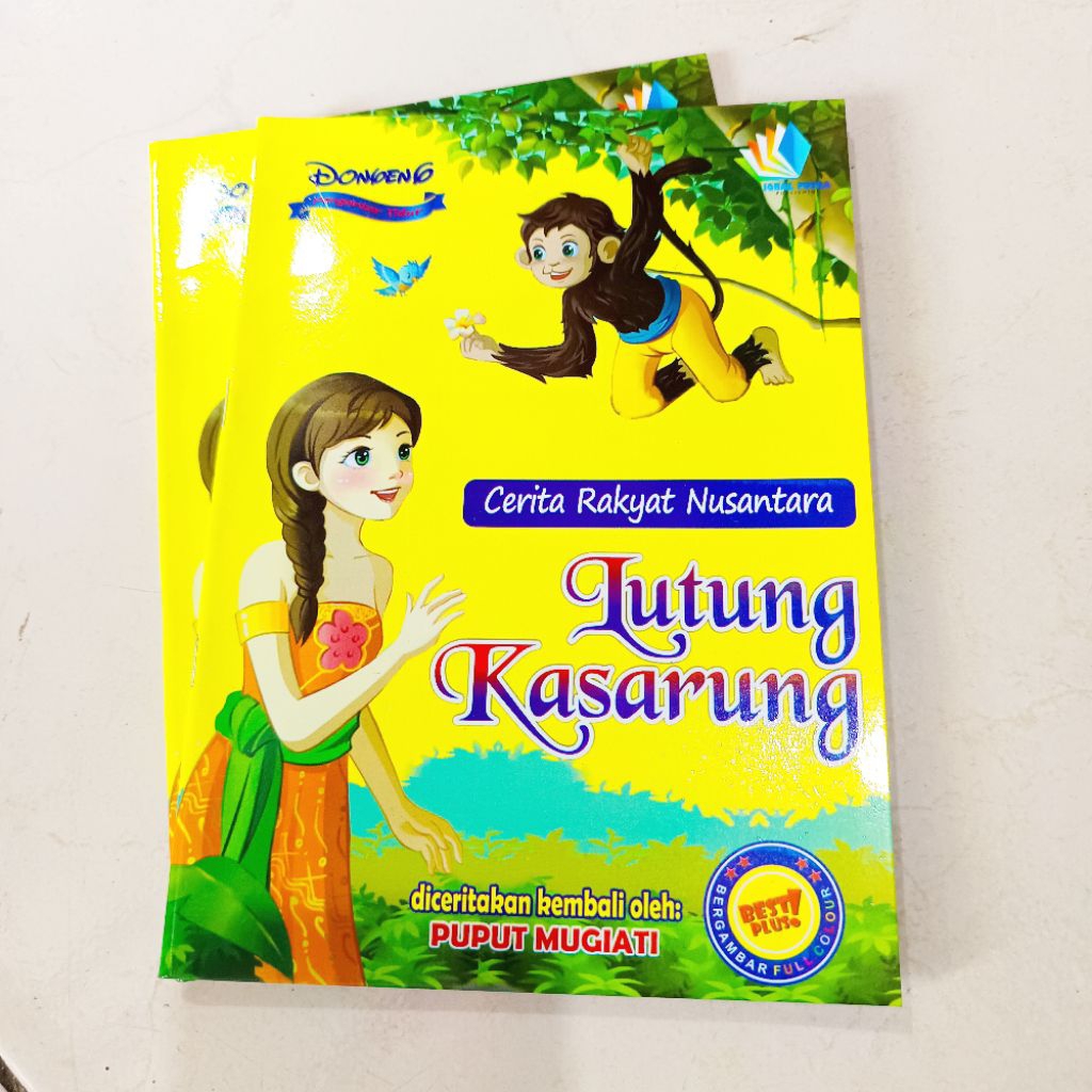 (ORIGINAL) BUKU CERITA RAKYAT NUSANTARA / LUTUNG KASARUNG