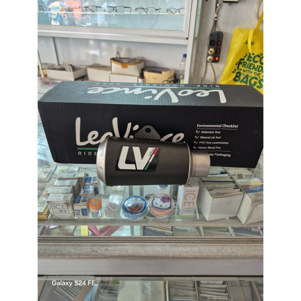 Leovince lv10 carbon original italy