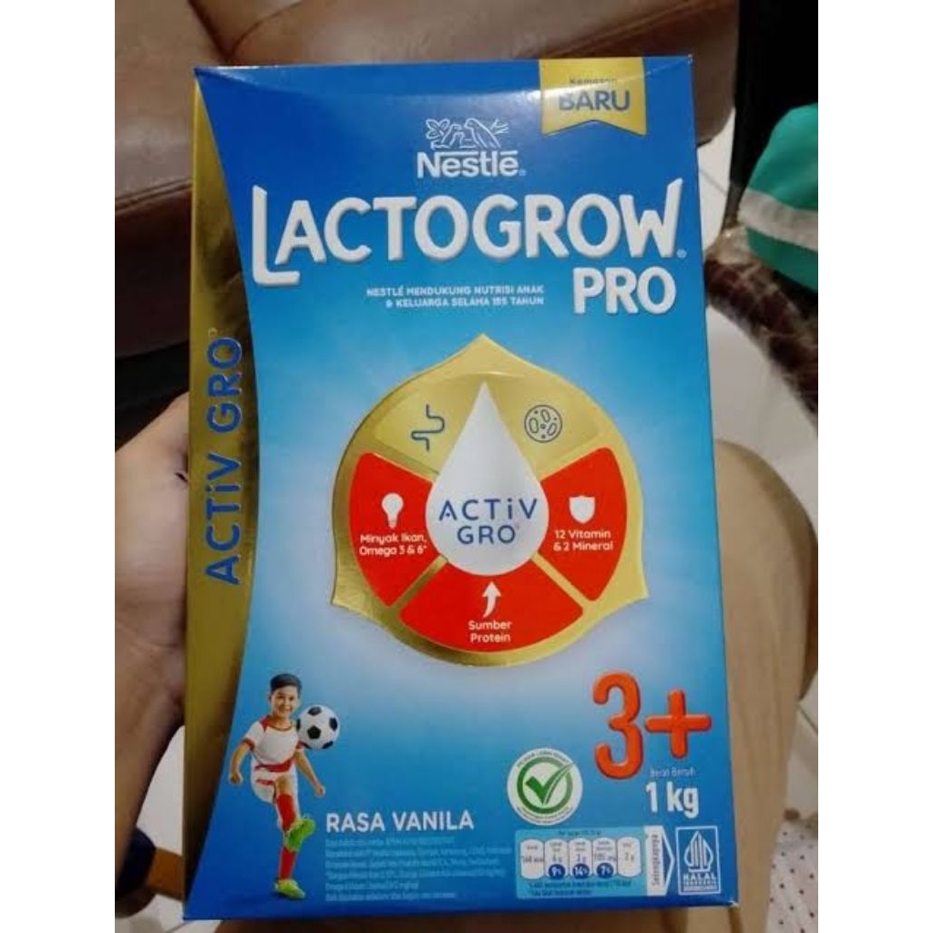 

Lactogrow 3+ rasa vanilla 1kg exp Oktober-desember 2026