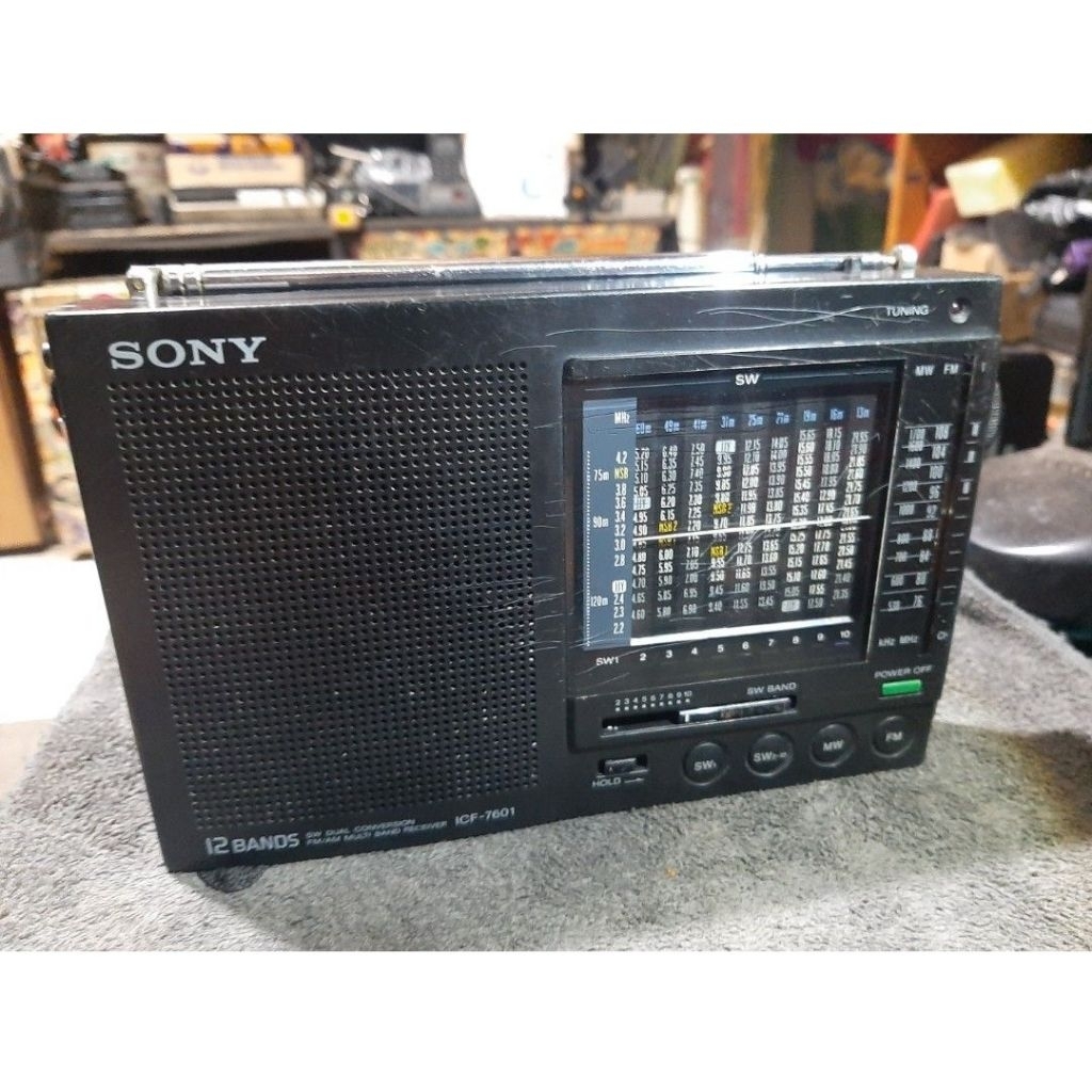 radio vintage sony icf-7601