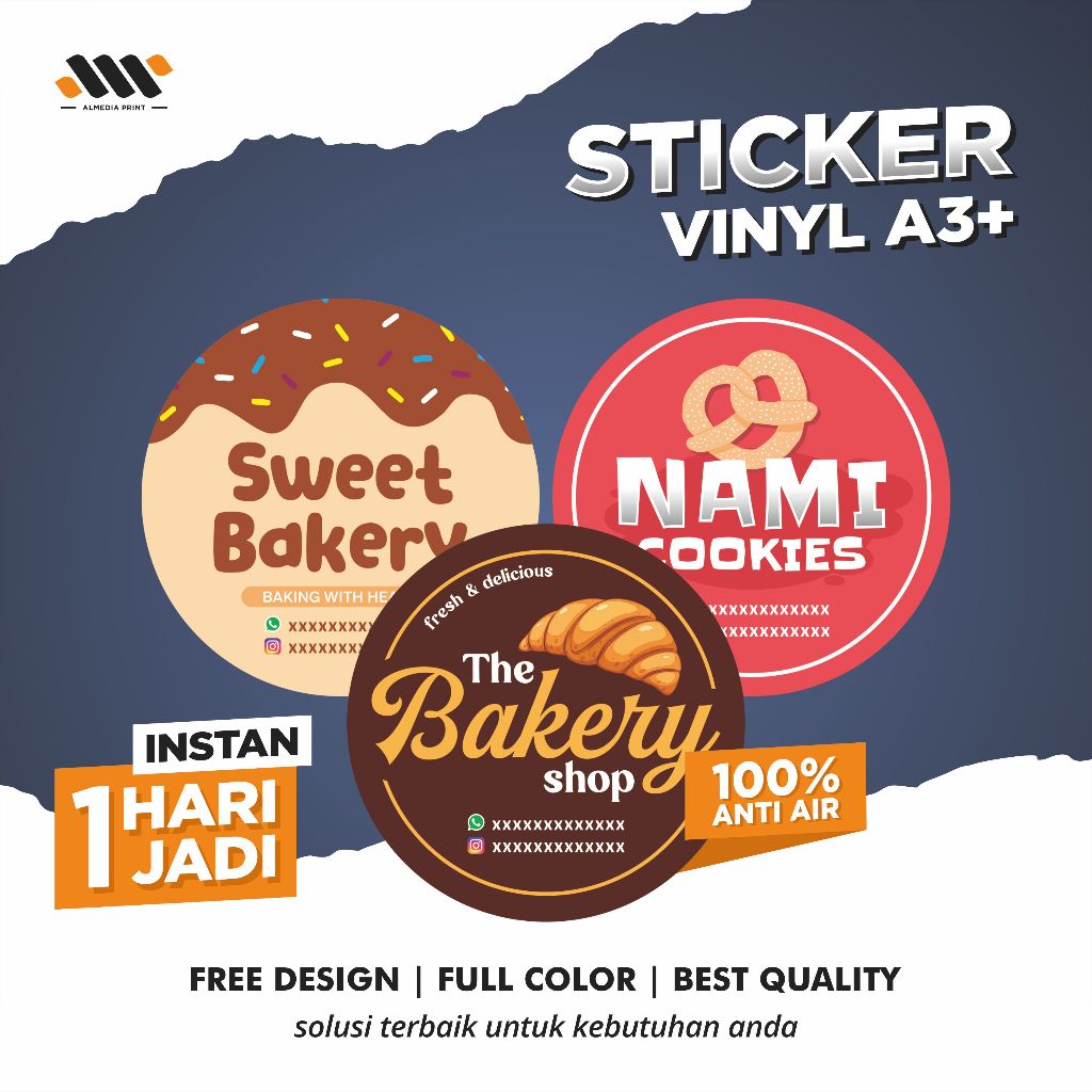 

Cetak Stiker Kemasan Cromo Perlembar A3+