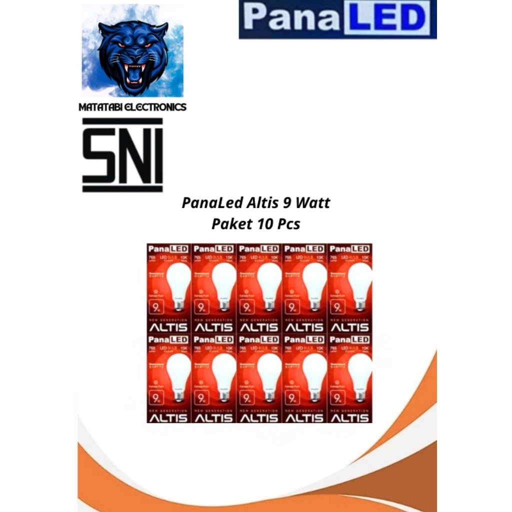 Mitsuyama_ Altis Panaled#Panaled Altis 1Pak(Isi 10Pcs Lampu)