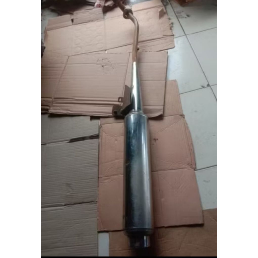 KNALPOT STANDAR FOR YAMAHA VEGA R LAMA ORIGINAL SECOND CABUTAN
