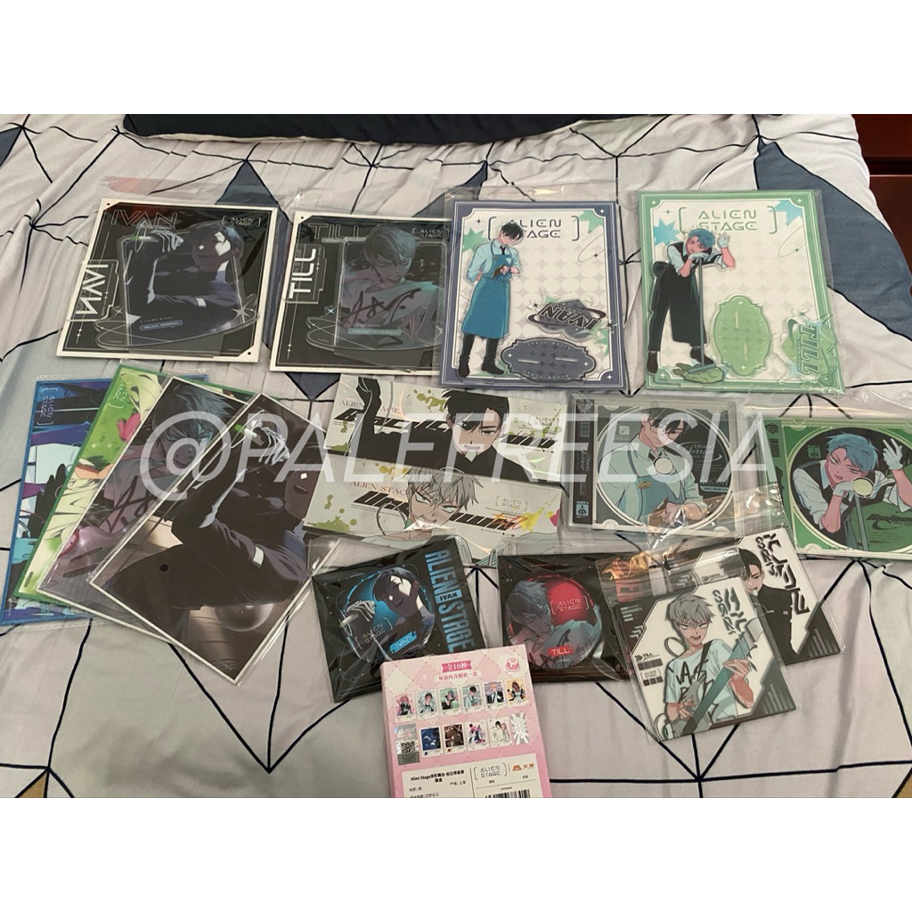 alnst alien stage cafe official merch + ivantill fanmerch