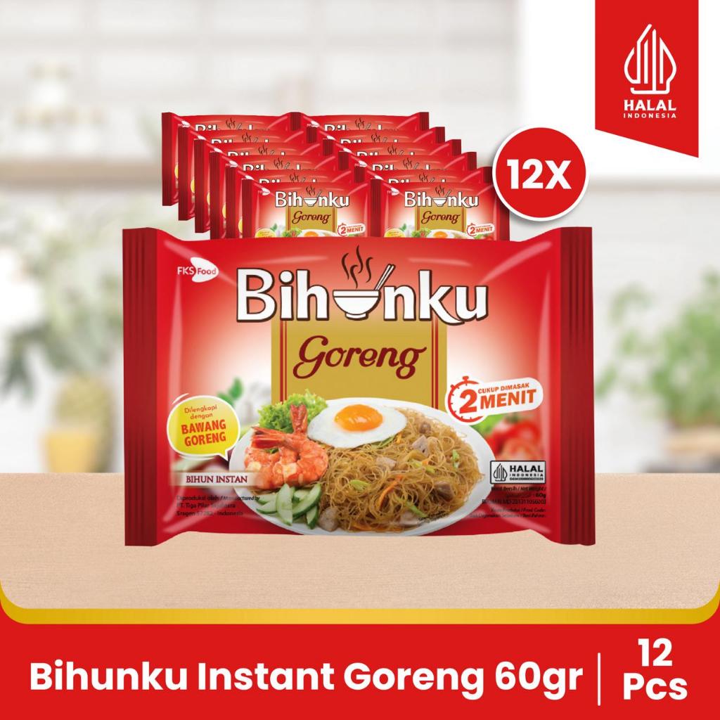 

Paket Bundling - Bihunku Instant - Goreng - 60gr - 12pcs