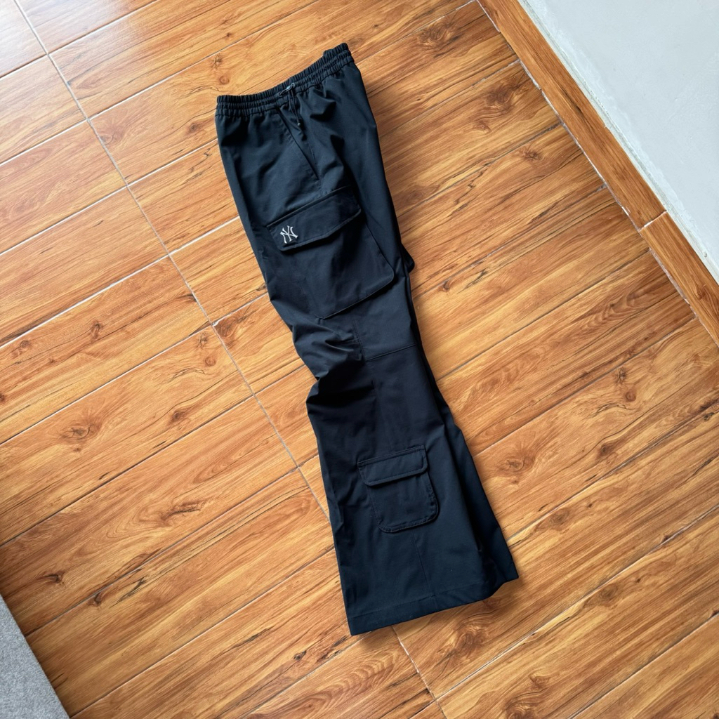 (JUAL RUGI) New MLB Original Cargo Pants (Black series)