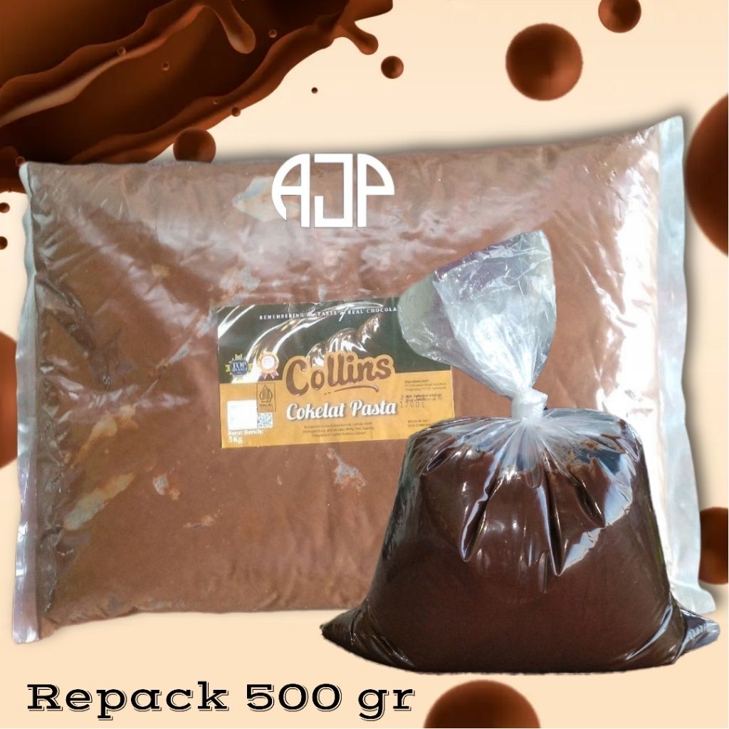 

Collins Cokelat Filling / Cokelat Pasta | Repack 500 gram
