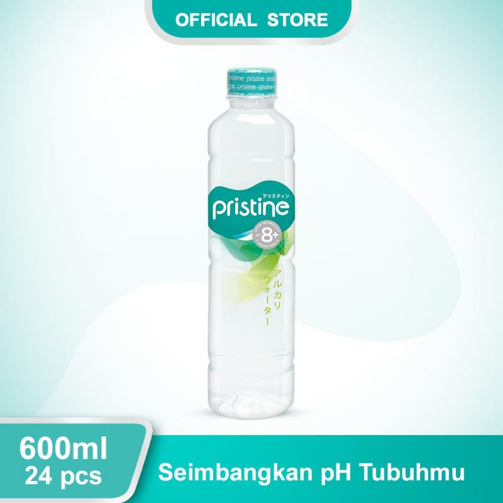 

Pristine 8.6 Air Mineral 600 ML 1 Dus isi 24 Botol
