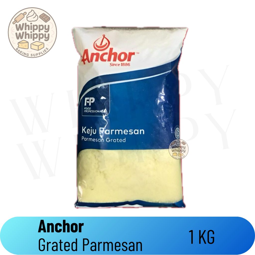 

Anchor Grated Parmesan Cheese 1Kg / Keju Parmesan / Keju Tabur