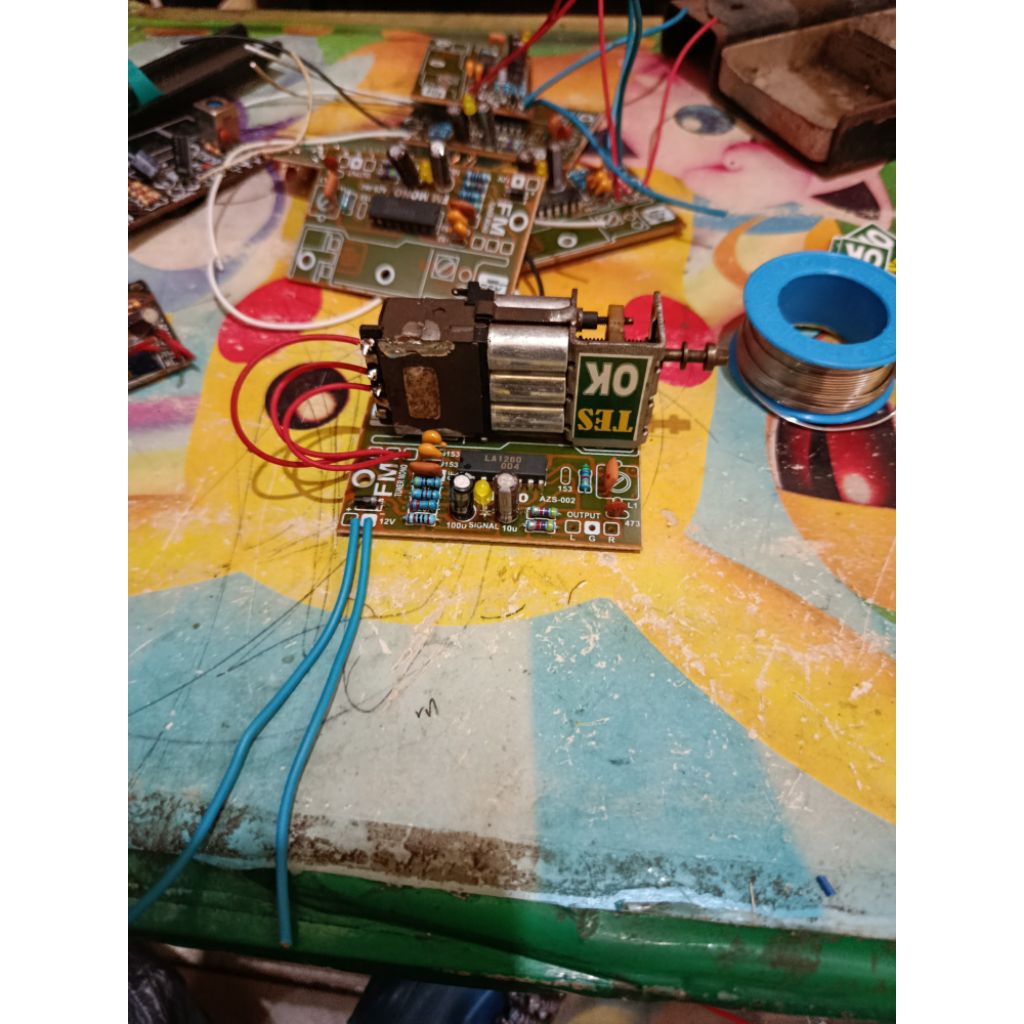 RADIO TUNER FM MONO Kit baru