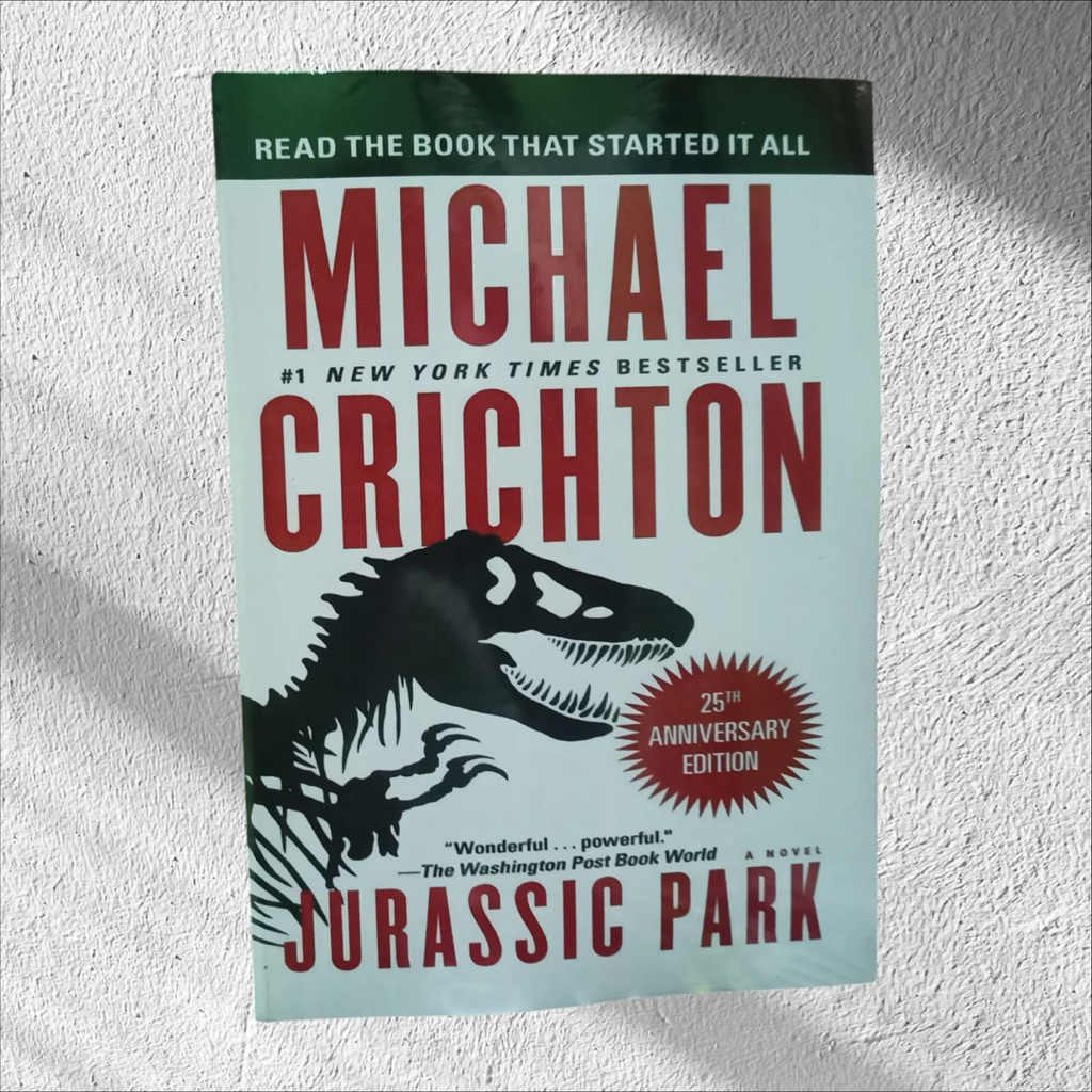 Buku Jurassic Park Bahasa Inggris