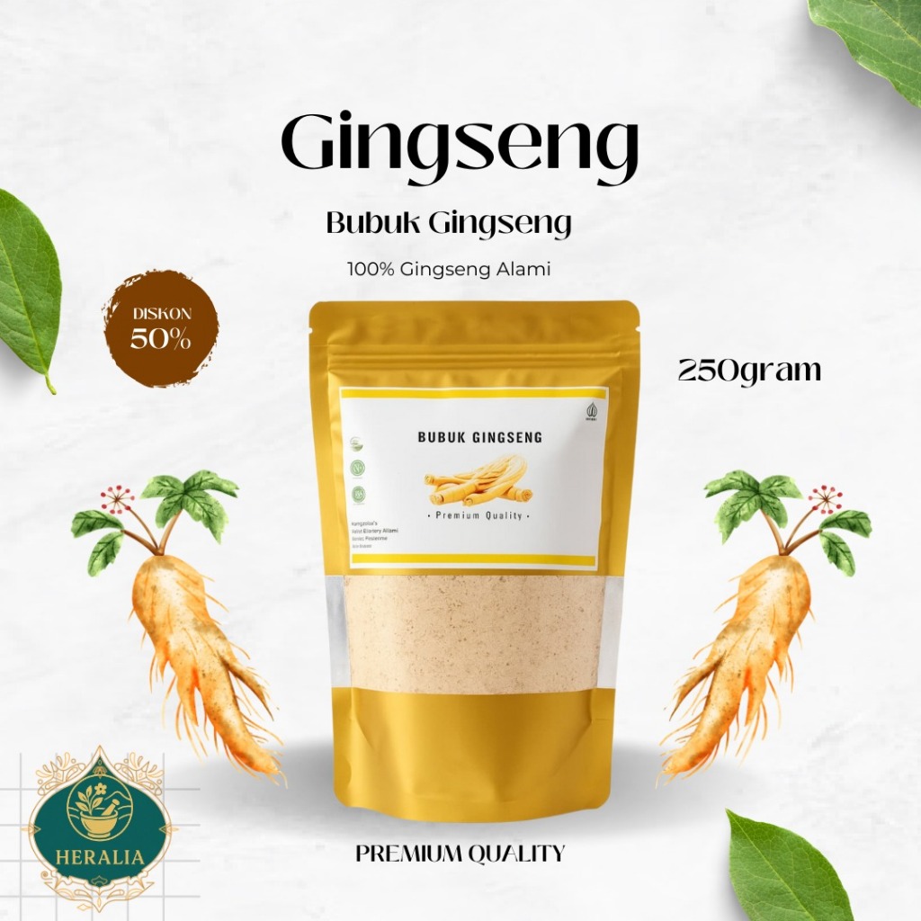 

BELI 2 GRATIS 1 PREMIUM SERBUK GINGSENG 250GRAM / BUBUK GINGSENG ALAMI 100% / BUBUK GINGSENG ORIGINAL POWDER 250GRAM