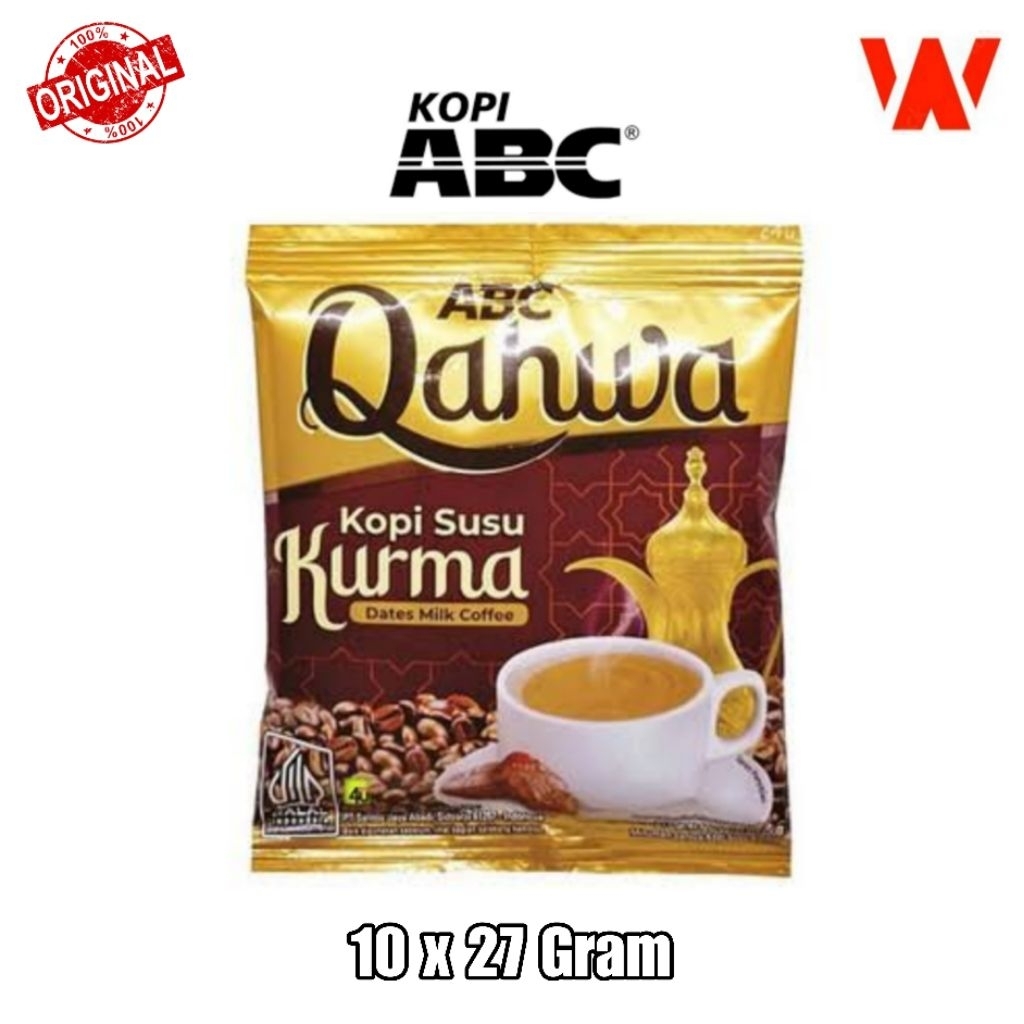 

[PROMO] Abc kopi susu kurma qahwa 27 gram