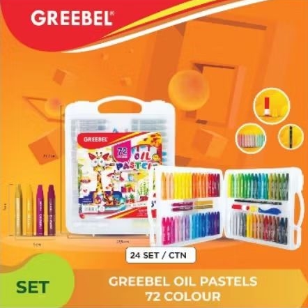 

Crayon Oil Pastel Greebel/ 72 S / Set Original 100% - 72 S